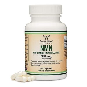 NMN (Nicotinamide Mononucleotide) is the precursor for NAD+ and is able to promote cellular NAD+ production. It was recently discovered that NMN enters the cells through the Slc12a8 membrane protein which is specifically able to transport NMN but not nicotinamide riboside (according to studies performed on mice). As we age, NAD+ levels begin to decline. NAD+ is required for proper cellular energy utilization and aging accelerates as levels decline.