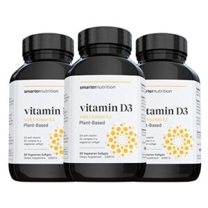 Plant-Based Vitamin D3 Immune Support with Vegan K2 Complex
